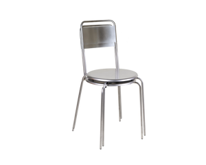 Petit Rond Chair | Stainless Steel