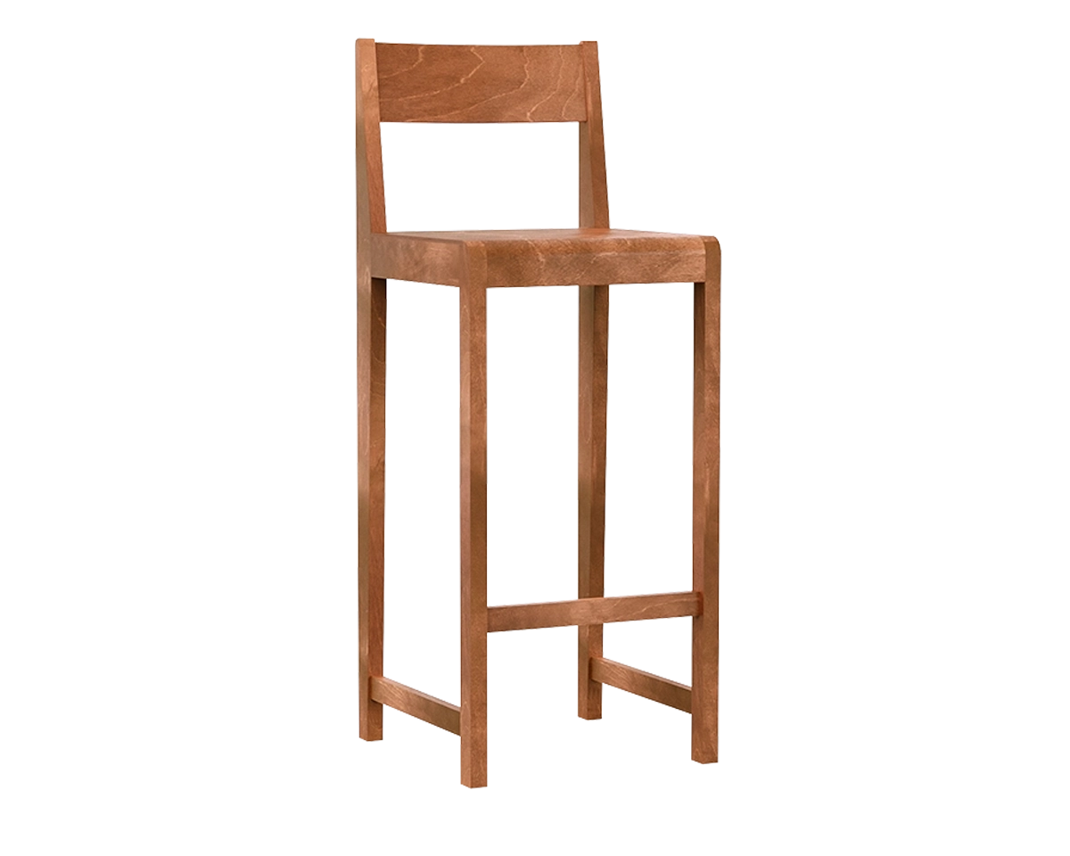Bar Chair 01 | Warm Brown Birch | H76 – FRAMA