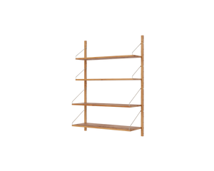 Shelf Library Single Section | Natural Oak | H114.8 / W80
