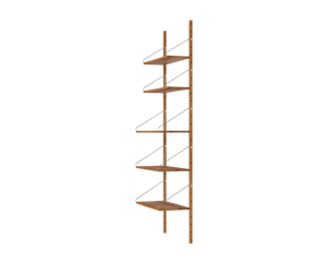 FRAMA Shelf Library Single Section | Natural Oak | H185.2 / W60