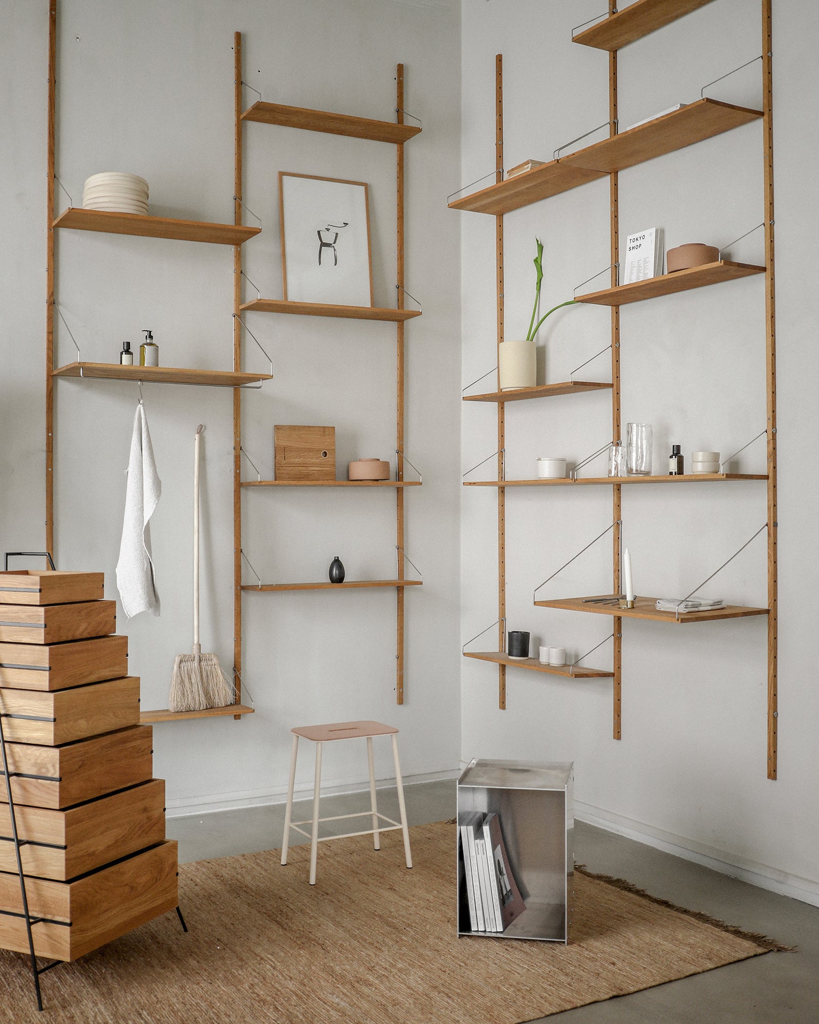 Shelf Library | Design your modular storage solution | FRAMA