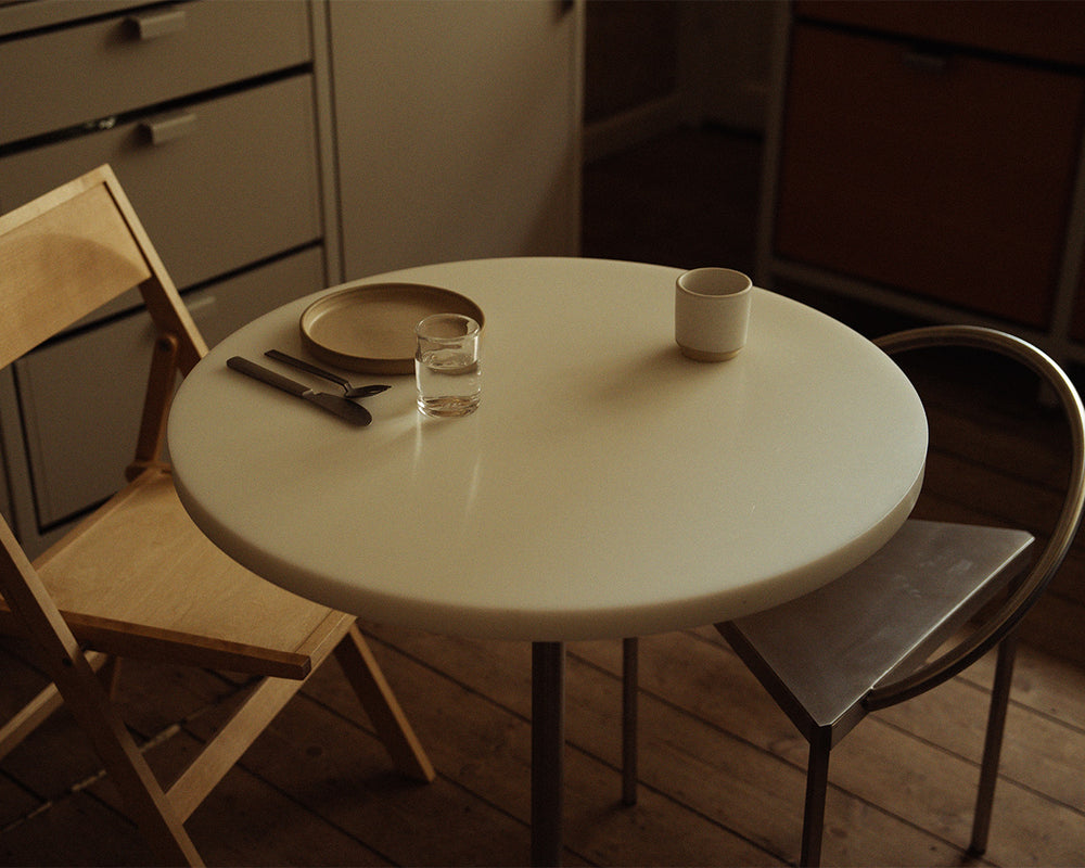Table 57 | White & Stainless Steel Details | FRAMA