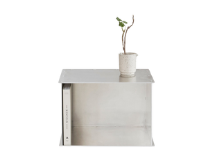 FRAMA Rivet Box Table | Aluminum