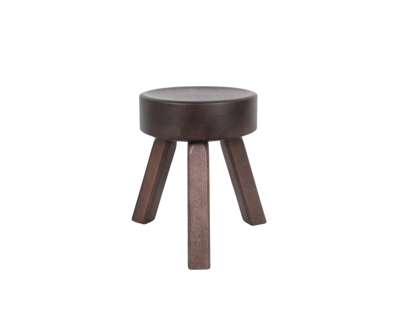 Adam Stool | Black / Oak | H50 – FRAMA