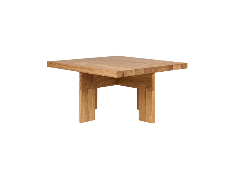 Farmhouse Coffee Table Natural Oak - Rustic Charm | FRAMA