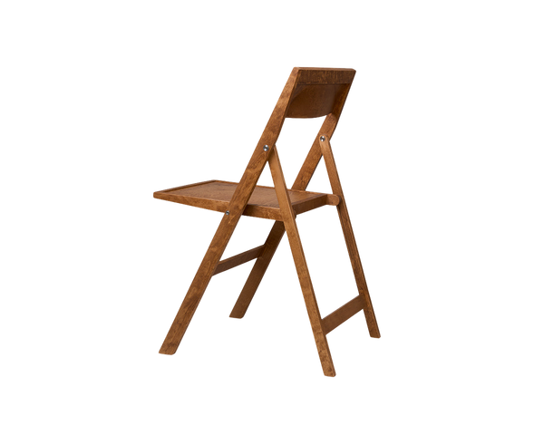 Folding Flat Chair | Warm Brown Birch | FRAMA