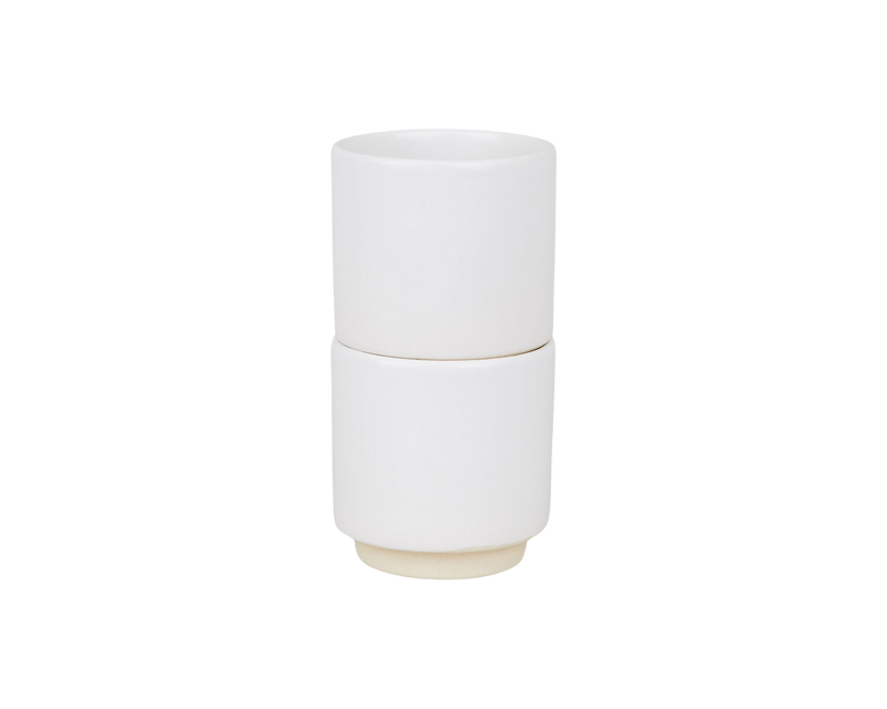 Otto Ceramic Cup Set of Two | Natural – FRAMA
