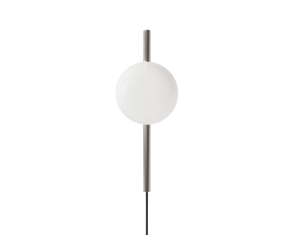 Ovoid Wall Lamp | Stainless Steel | Single – FRAMA