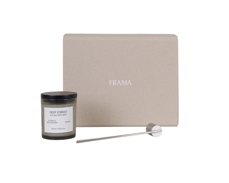 Gift Box: Scented Candle + Snuffer | Deep Forest | FRAMA