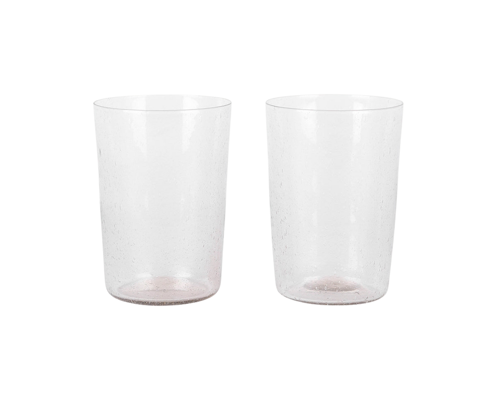 Isle Glass Set of Two | Light Smoke | FRAMA