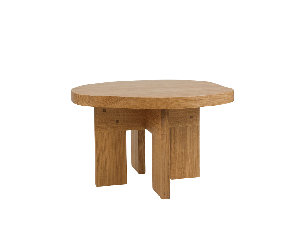 Farmhouse Side Table Oak - Rustic Charm for the Room | FRAMA