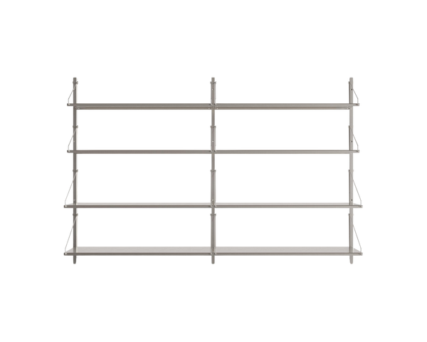B-1　シェルフパーツ　不锈钢货架　stainless steel shelf p-Frama-Shelf-Library-H1084-
