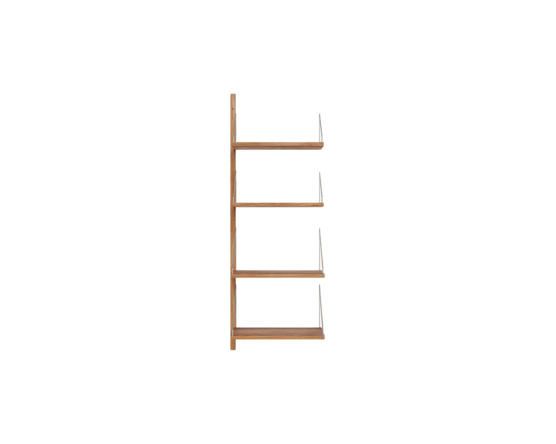 Shelf Library Single Section | Natural Oak | H114.8 / W80 – FRAMA Shelf Library Single Section | Natural Oak | H114.8 / W80 – FRAMA