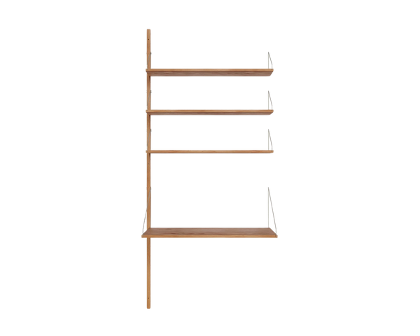 Amazon.com: IVE Design XL Oak Wood Desk Shelf for Top of