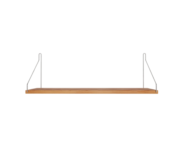 FRAMA シングルシェルフ ステンレススチール D20/W60 FA_8361 Single Shelf | Natural Oak / Stainless Steel | D20 / W60 – FRAMA