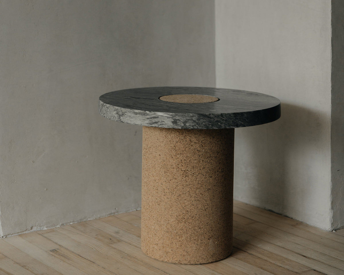 Sintra Table | Black Marble / Cork | Small – FRAMA