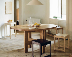 FRAMA Low Stool 01 | Dark Birch