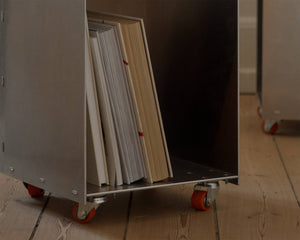FRAMA Rivet Cart Aluminum Storage