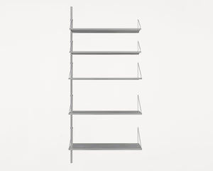 Shelf Library Add-on Section, Stainless Steel